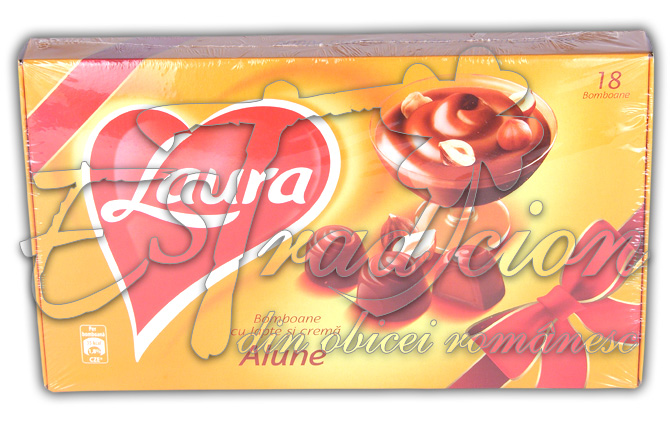Praline Alune, Caramel, Lapte, Rom Laura