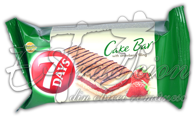 Cake Bar Capsuni 7 Days