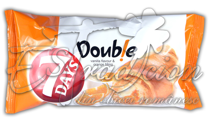 Croissant 7 Days Dublu Crema Vanilie Si Portocala