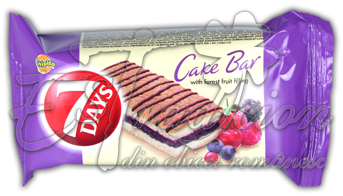Cake Bar Fructe De Padure 7 Days